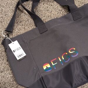 FIGS SCRUBS PRIDE LAMINATED TOTE BAG